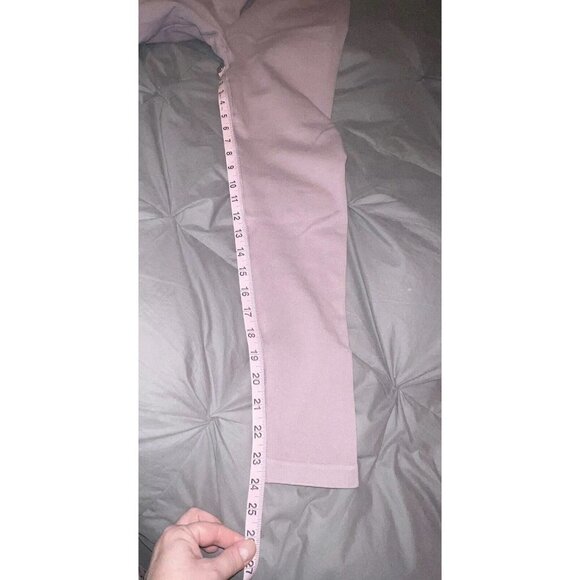 Everlane The Seamless Legging Rib Knit Light Purple Size M/L NWT $58 MSRP - Picture 4 of 7